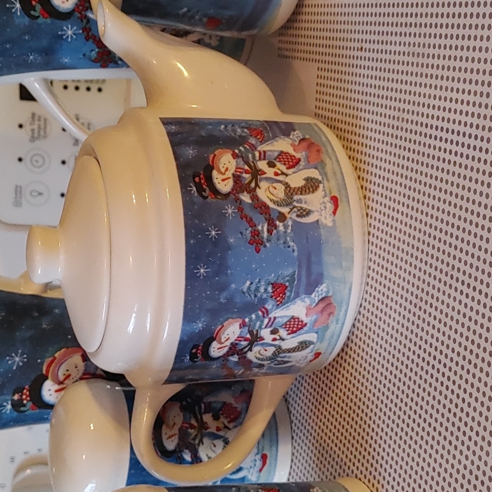 Winter tea set - Picture 7 of 7